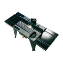 34" x 13" Aluminum Deluxe Router Table Benchtop – Routing Table with On/Off Safety Switch for Woodworking