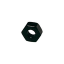 Stainless Steel Black Oxide Hex Nut, Right Hand UNC Standard 1/4"-20 Hex Nut