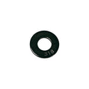 Stainless Steel T316, Black Oxide Coated 1/4" ID Flat Washers Nuts Bolts