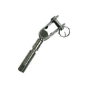 Marine Boat Stainless Steel Swageless Toggle Jaw For 1/8", 3/16" Cable Wire Railing