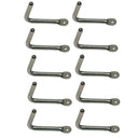 Marine Boat Stainless Steel Tack Hook, Rigging Lifting Hook Hardware for Boat, Dock, Chain, Cable, Rope, and Marine Applications