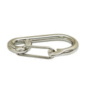 Stainless Steel Gate Spring Snap Hook Lobster Claw Carabiner, Marine Boat Clip for Rope, Chain, Cable, and Outdoor Use