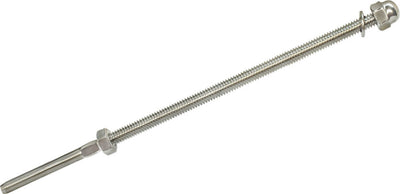 Stainless Steel Swage Threaded Stud End Fitting for 1/8",1/4",3/16" Cable Size