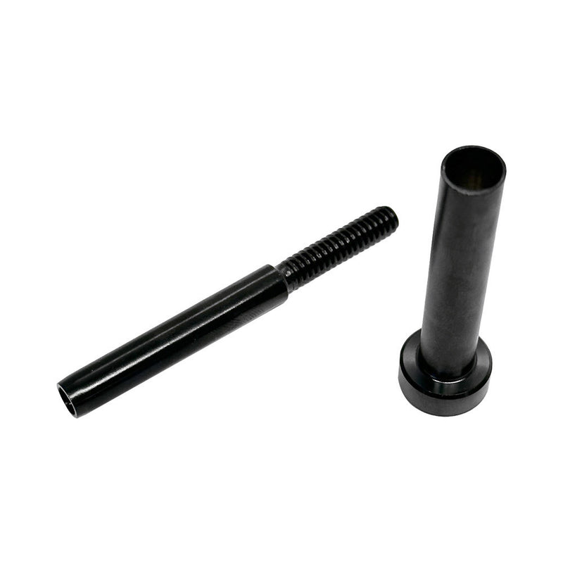 Stainless Steel Black Oxide Invisible Receiver End Fittings for 1/8",3/16" Cable Railings