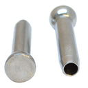 10 Pcs Set 1/4, 1/8", 3/16" Cable Railing Swage Stemball Fittings T316 Stainless Steel For Wood Post