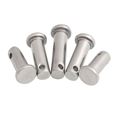 T316 Stainless Steel Marine Clevis Pin Round Fastener Pin Hitch Yacht Sailing