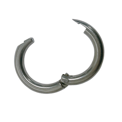 Stainless Steel T316 Round Ring Catch SS O-Ring Yacht Sailing Marine Grade