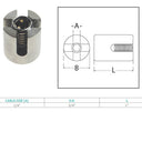 Stainless Steel Cross Cable Clamps for Rope Wire Cables Railing Wire Rope