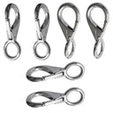 Stainless Steel Fixed Eye Boat Snap Hook Marine Grade 316