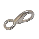 Stainless Steel Fixed Eye Boat Snap Hook Marine Grade 316