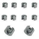 Marine Single Piece Cable Clamp Railing Rope Wire Stainless Steel