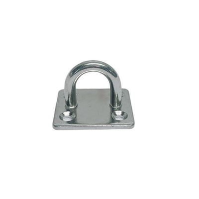 Boat Deck Stainless Steel Square Pad Eye Rigging Lift Marine Grade