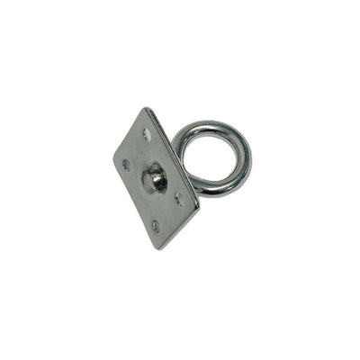 Boat Deck Stainless Steel Square Pad Swivel Eye Rigging Lift Marine