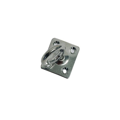 Boat Deck Stainless Steel Square Pad Swivel Eye Rigging Lift Marine