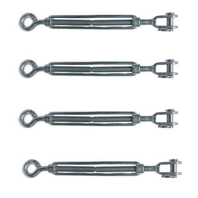 Marine Grade Stainless Steel Jaw Eye Turnbuckle for Cable Rope