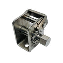 Marine 2" Lashing Tie Down Winch Bolt On , Stainless Steel T304