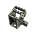 Marine 2" Lashing Tie Down Winch Bolt On , Stainless Steel T304