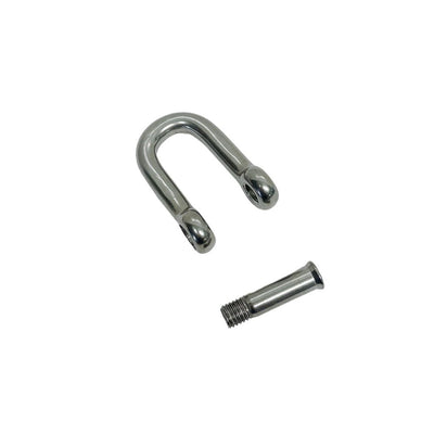 D Shackle Hex Sink Marine Grade Screw Pin Stainless Steel T316