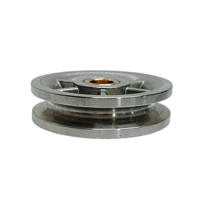 Marine Boat 3" Brass Bushing Sheave Wire Rope Pulley Stainless Steel T304