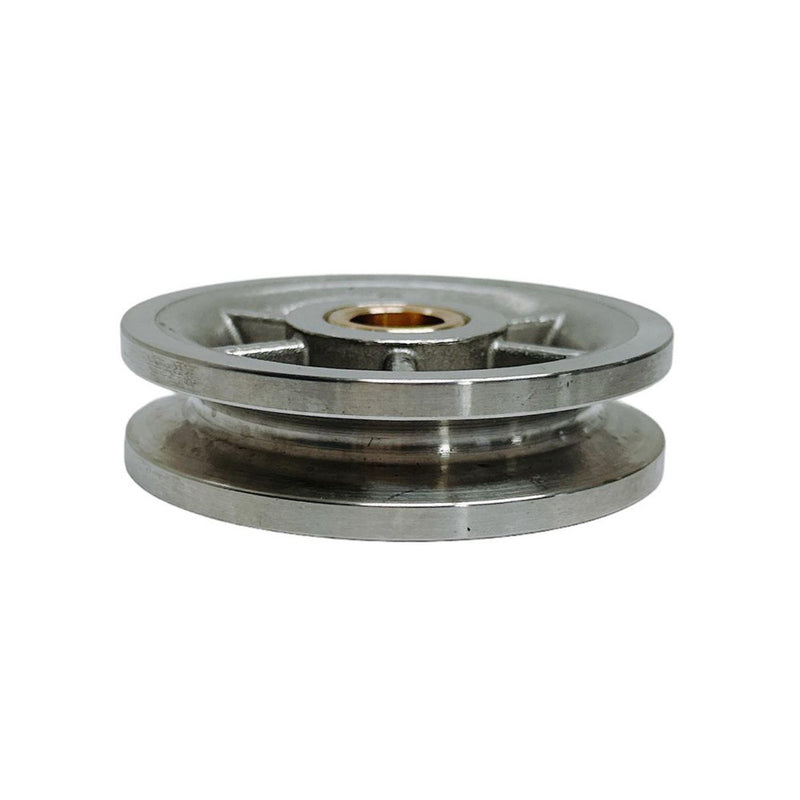 Marine Boat 3" Brass Bushing Sheave Wire Rope Pulley Stainless Steel T304