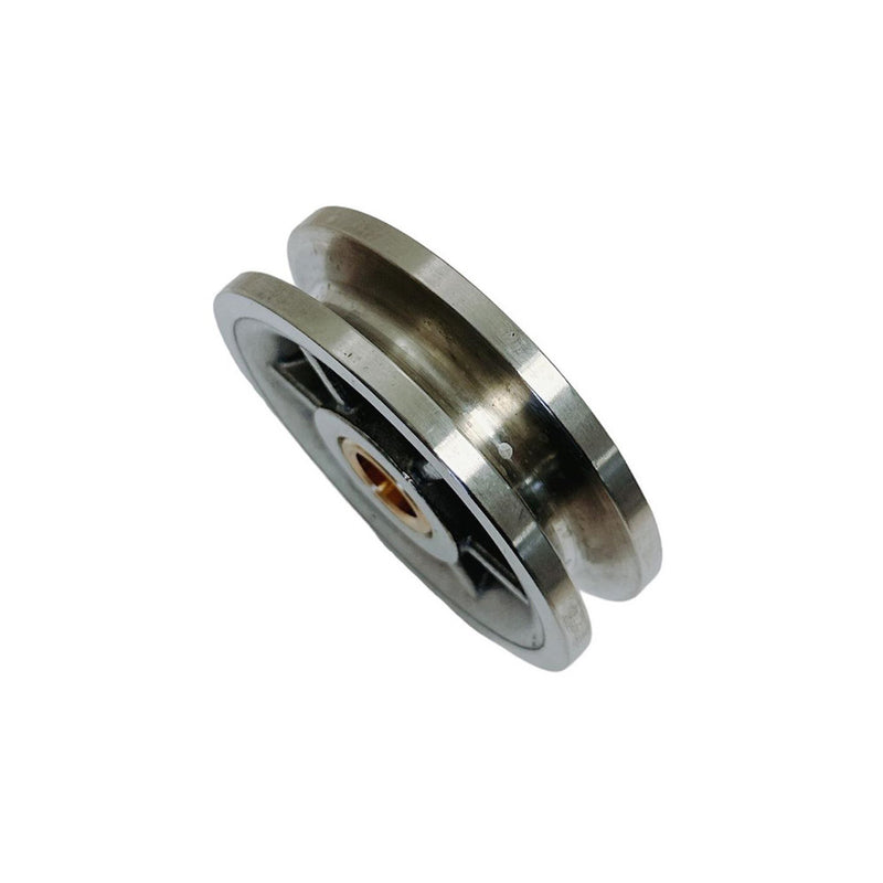 Marine Boat 3" Brass Bushing Sheave Wire Rope Pulley Stainless Steel T304