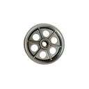 Marine Boat 5" Sheave Wire Rope Pulley, Brass Bushing T304 Stainless Steel