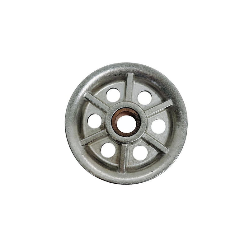 Marine Boat 4" Sheave Wire Rope Pulley Brass Bushing T304 Stainless Steel