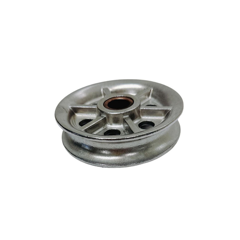 Marine Boat 4" Sheave Wire Rope Pulley Brass Bushing T304 Stainless Steel