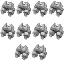 Marine Wire Rope Clips – Drop Forged Galvanized Cable Clamps 1/8", 3/16", 1/4", 5/16", 3/8", 1/2"