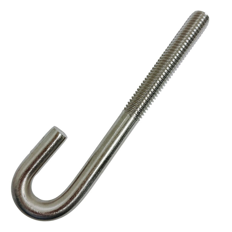 Marine Boat J Bolt Spring Hook J-Bolt J Hook Stainless Steel T316