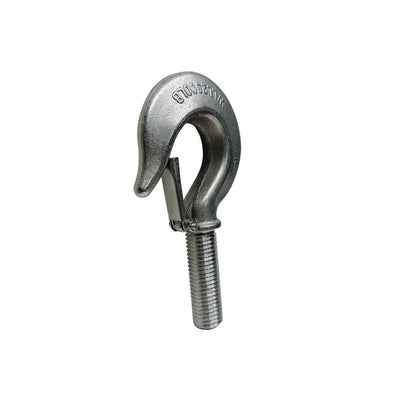 1/2", 5/8", 3/4", 7/8" Marine Boat Threaded Shank Hook Drop Forged Hook Stainless Steel T316