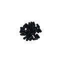 Plastic Push-on End Cap For 1/8", 3/16", 1/4" Cable Wire Rope End Cap Cover Protector 100Pcs Set