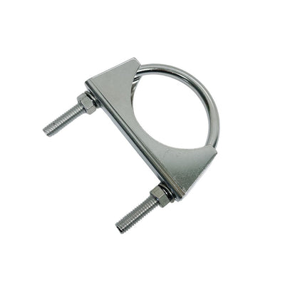 Stainless Steel T316 Pipe U Bolt Clamp U-Bolt Exhaust Clamp for 1-3/4", 2-1/4", 2-1/2" Pipe