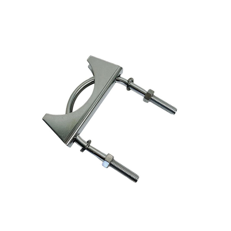 Stainless Steel T316 Pipe U Bolt Clamp U-Bolt Exhaust Clamp for 1-3/4", 2-1/4", 2-1/2" Pipe
