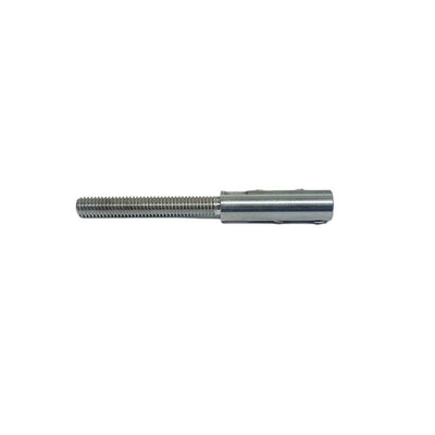 Marine Deck Boat Set Screw Threaded Stud For 1/8", 3/16" 1/4" Cable Wire Stainless Steel T316