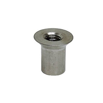 Marine 1/4" Countersink End Cap 82 Degree Countersink Angle Stainless Steel