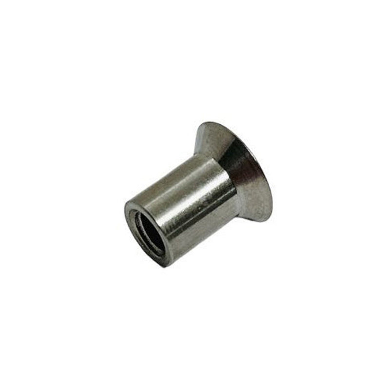 Marine 1/4" Countersink End Cap 82 Degree Countersink Angle Stainless Steel