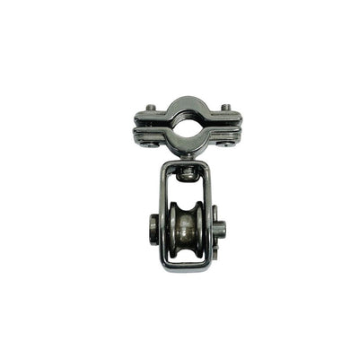 Marine Boat 1" Cable Block Swivel Sheave Wire Rope Cable Stainless Steel T304