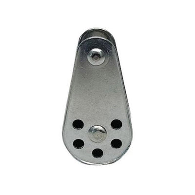 1/4" Sailing Block Marine Stainless Steel Fix Pin Rope Pulley Nylon Sheave
