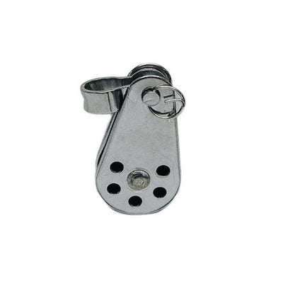 1/4" Sailing Block Stainless Steel Removable Pin & Toggle Rope Pulley Sheave