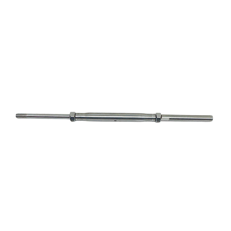 1/4" Thread Rod & HAND SWAGE Stud Turnbuckle 1/8", 3/16" Cable Stainless Steel
