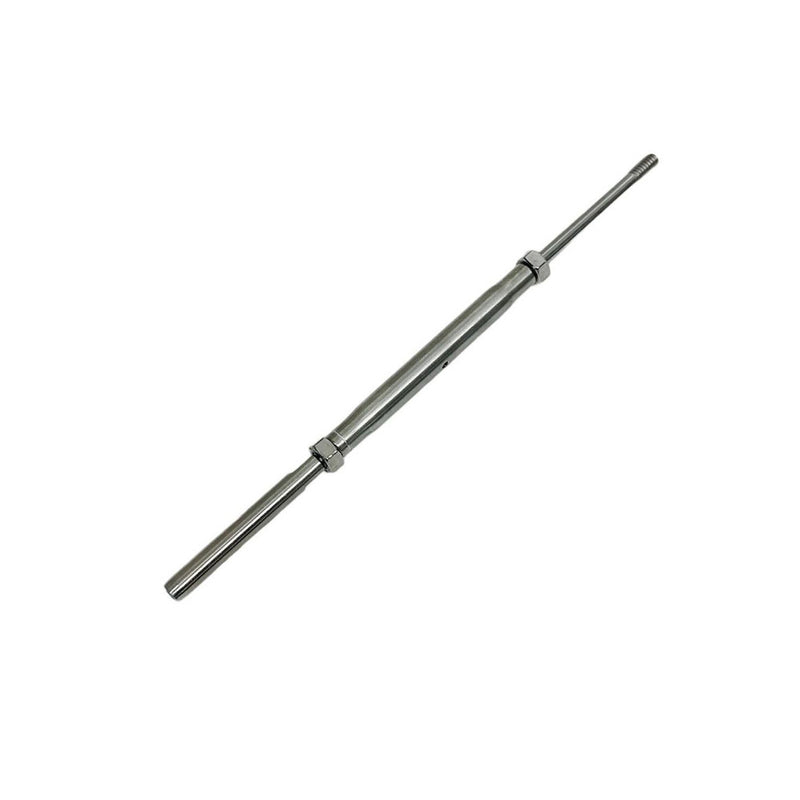 Marine Thread Rod & Swage Stud Turnbuckle For Cable Wire Rope T316 Stainless Steel