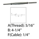 Thread Swage Stud & Stud Pipe Turnbuckle For Wire Cable Stainless Steel T316
