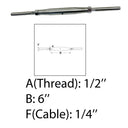Thread Swage Stud & Stud Pipe Turnbuckle For Wire Cable Stainless Steel T316
