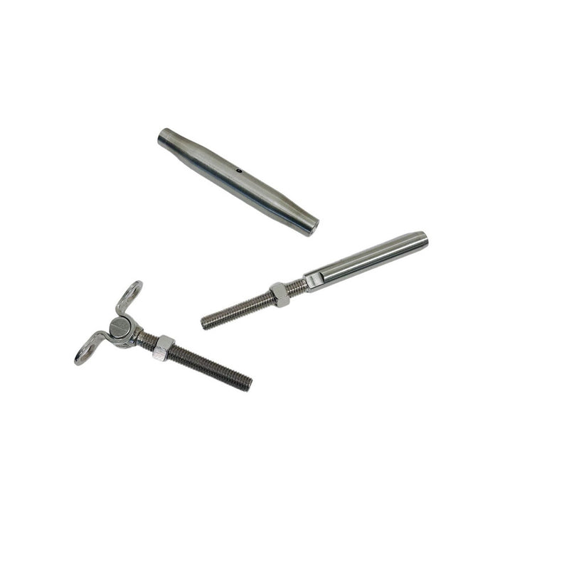 Marine Stainless Steel T316 Deck Toggle & Swage Stud Turnbuckle for Cable Wire