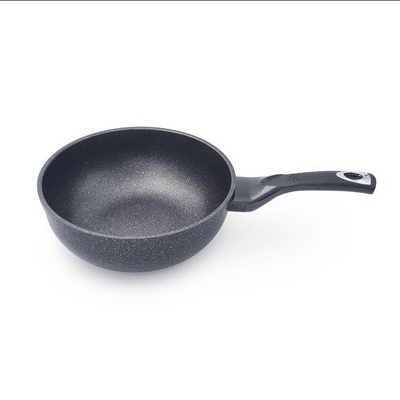 Wok Non-Stick Cooking Frying Pan Pot, 5 Layer Marble Coating, MADE IN KOREA