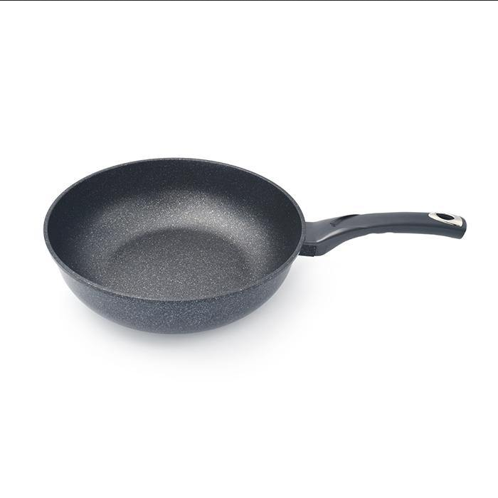 Wok Non-Stick Cooking Frying Pan Pot, 5 Layer Marble Coating, MADE IN KOREA