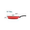 MADE IN KOREA Nonstick 3D Diamond Coating Wok Frying Pan Cookware