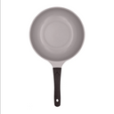 Ceramic Coating Interior and Exterior Cooking Wok, Cooking Pan Made In Korea