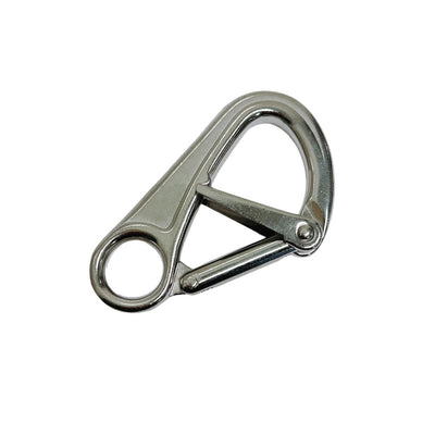 Stainless Steel T316 Double Lock Safety Hook Snap Hook WLL 850 Lbs Sailing Boat